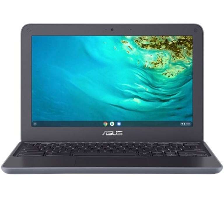 ASUS C202 11.6" Chromebook - 32 GB eMMC, Grey & Black - £129 @ Currys