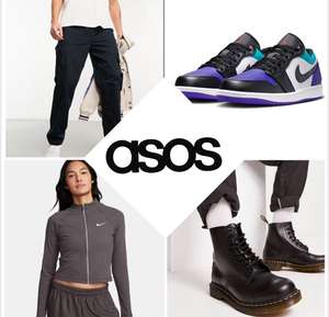 Up to 70% off Almost Everything ASOS Summer Starter Sale Men's & Women's includes Nike, Jordan, Dr Marten's (in app only)