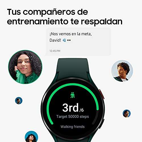 Samsung Galaxy Watch4 40mm Bluetooth Smart Watch Super AMOLED - £105.24 (cheaper with fee-free card) @ Amazon Spain