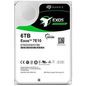 Seagate Exos 7E10 6TB SATA III 7200RMP 3.5 Inch Internal Hard Drive ST6000NM019B - 5 year warranty