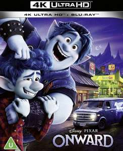 Disney & Pixar's Onward 4K Ultra-HD [Blu-ray] [2020] [Region Free] £4.03 @ Amazon
