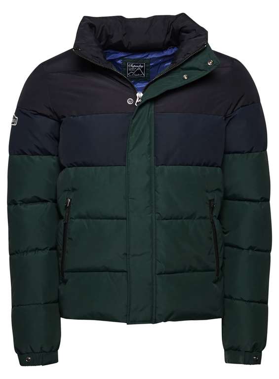 Superdry Men’s Vintage Retro Puffer Jacket (Sizes S-XXXL) W/Code - Sold By Superdry