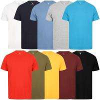 Cotton Crew Neck T-Shirts - Various Colours