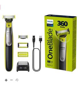Philips OneBlade 360 for Face & Body with 5-in-1 Adjustable Comb - QP2834/20 (£26.65 With Student Discount)