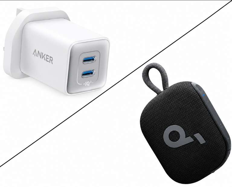 Anker USB C Charger 47W 2 Port GaN with Code | soundcore Select 4