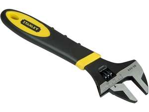 Stanley Adjustable Wrench 200mm - £6.39 (£6.07 with Motoring Club Premium) Free Click & Collect @ Halfords