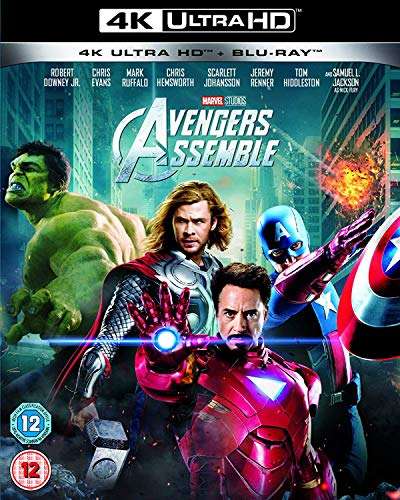 Avengers Assemble [4K Ultra-HD + Blu-ray] £9.35 sold by DVD Overstocks FB Amazon