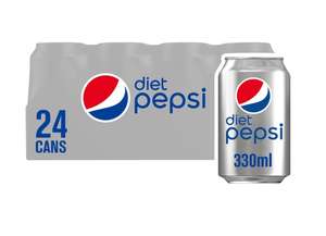 Diet Pepsi 24x 330ML only £8.50 (Minimum Basket / Delivery Fees Apply) @ Ocado