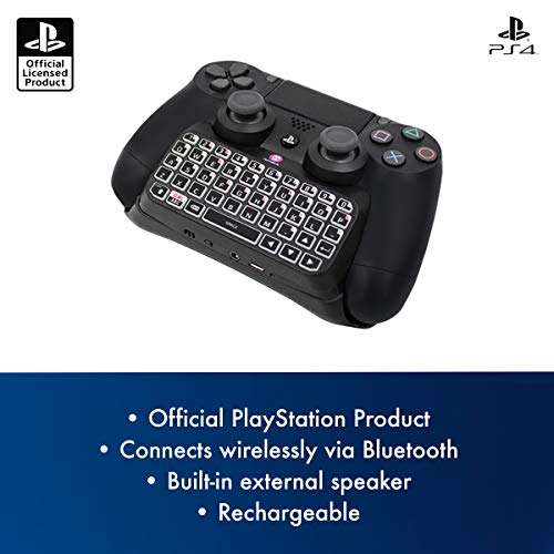 Official Sony Playstation 4 Bluetooth Wireless Mini Keyboard Gadget By Numskull