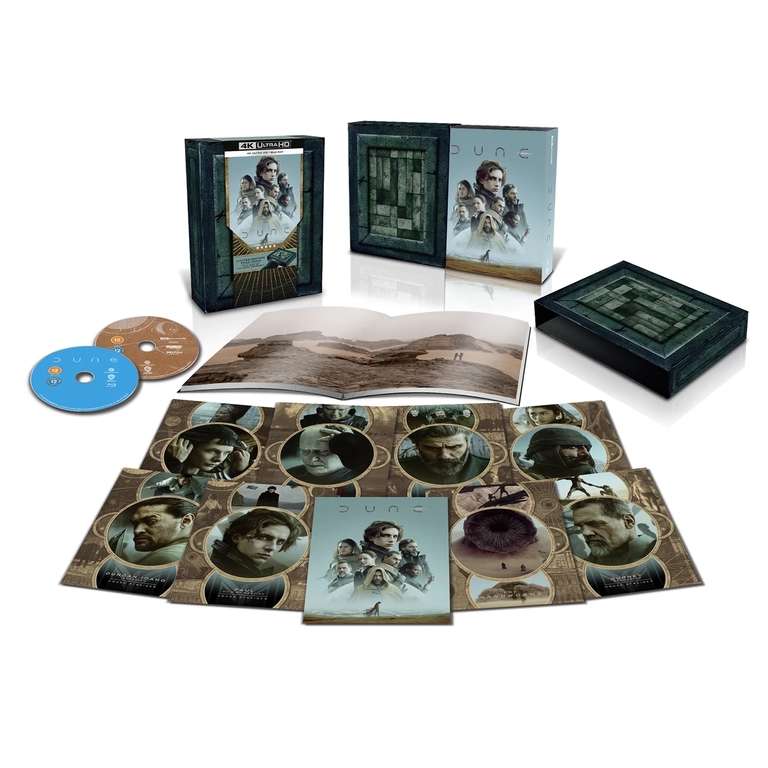 Dune Pain Box (hmv Exclusive) Limited Edition [4K UHD + Blu-ray] £26.99 click & collect @ HMV