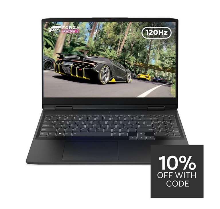 IdeaPad Gaming 3 Laptop - 15.6 FHD 120Hz, GeForce RTX 3050 Ti, AMD Ryzen 5 6600H, 8GB RAM, 512GB SSD - £633.09 with code + Free C&C @ Very