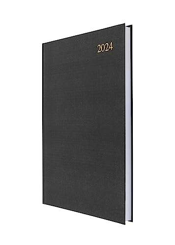 Collins Debden Collins Essential A4 Diary 2024 Daily Planner - 2024 Page A Day Diary Journal & 2024 Planner