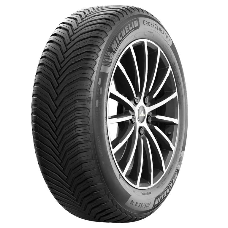 4 x Fitted Michelin 205/55 R16 91 CROSSCLIMATE 2 - £256.72 (£216.72 after £40 cashback from Michelin) Members Only @ Costco