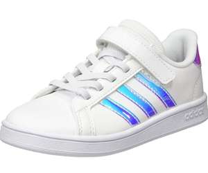 adidas Unisex Kid's Grand Court C Tennis Shoe size 10 UK child now £14 at Amazon