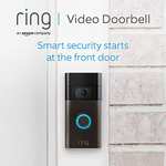 Certified Refurbished Ring Video Doorbell (2nd Gen) by Amazon | Wireless Video Doorbell Security Camera with 1080p HD Video, Wifi