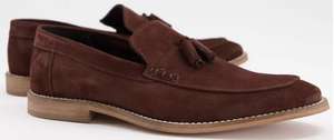 ASOS DESIGN loafers in brown suede with tassel on natural sole £16.48 (+ £4 standard delivery) @ Asos