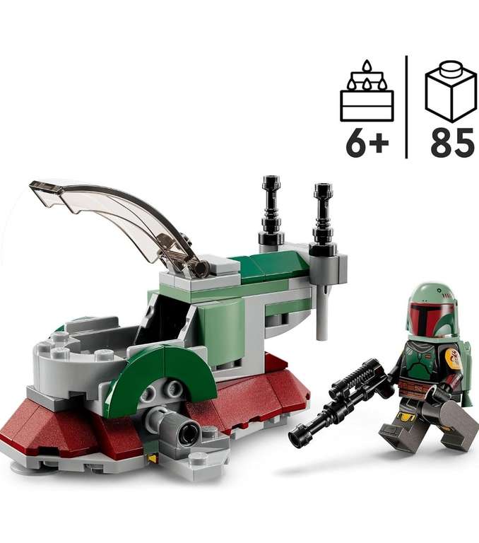 LEGO 75344 Star Wars Boba Fett Starship £7. 75345 Star Wars 501st Clone Troopers £14. Free click & reserve