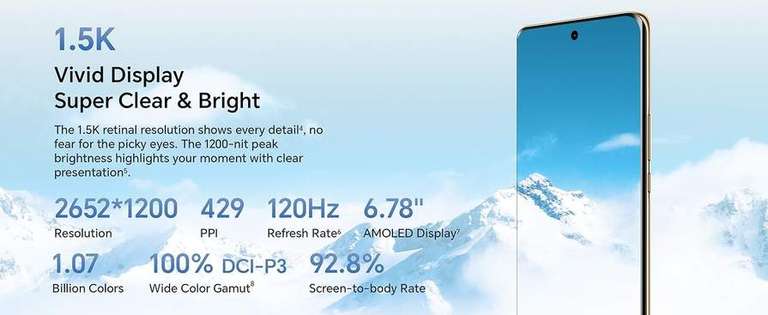 HONOR Magic6 Lite, Sim-Free, 5G Smartphone, 8GB+256GB, 120Hz Display + Free Case (£242.99 with voucher)