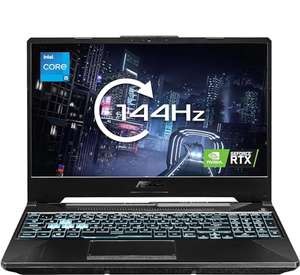 ASUS TUF Gaming FX507ZC4 15.6" Full HD 144Hz Gaming Laptop (Intel i5-12500H, NVIDIA GeForce RTX 3050, 8GB RAM, 512GB PCIe SSD, Windows 11)