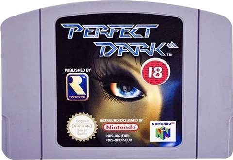 Perfect Dark Nintendo 64 N64, Used, Free C+C
