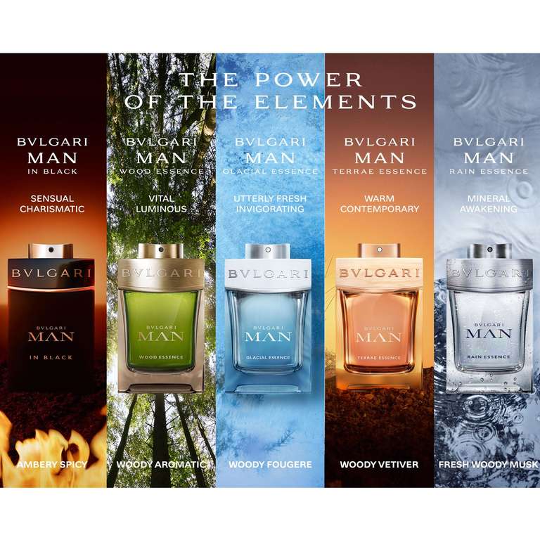 Bvlgari Man Glacial Essence 100ml + 15ml EDP Gift Set at Perfume