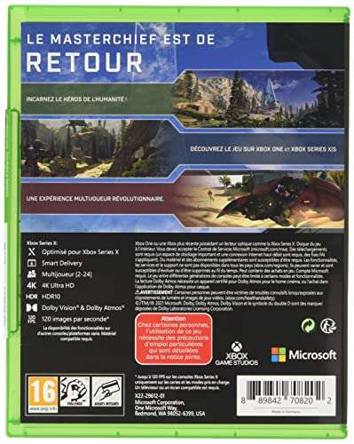 Halo Infinite (Xbox Series X) (Xbox One) £11.71 @ Amazon France