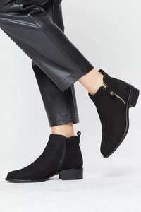 Wide Fit Mable Side Zip Ankle Boot - £10 + £2 delivery with code TAKETWO @ Debenhams
