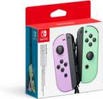 Nintendo Switch Super Mario Party (Digital) & Joy-Con Wireless Controllers Bundle - Pastel Purple & Pastel Green