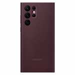 Samsung Official S22 Ultra Smart Clear View Cover Burgundy - £15.20 @ Amazon