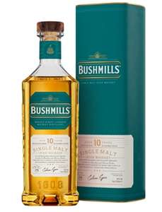 Bushmills 10-Year-Old Single Malt Irish Whiskey - Bridgend