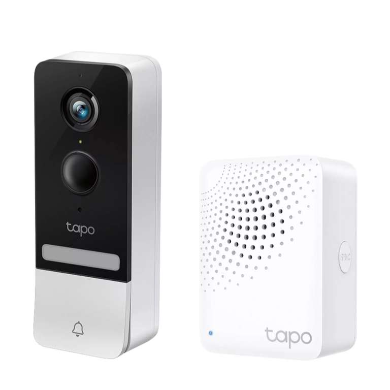 TP-LINK Tapo Smart Battery Video Doorbell, Tapo D230S1 (TapoD230S1