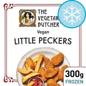 The Vegetarian Butcher Vegan Little Peckers Nuggets 300G £1.75 (Clubcard Price) @ Tesco