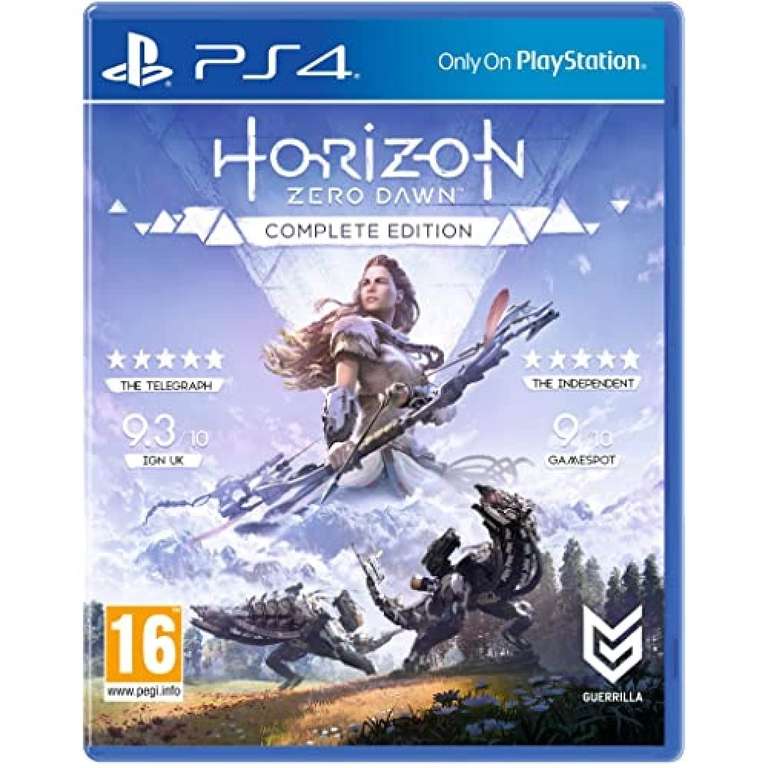 Used Horizon Zero Dawn Complete Edition (PS4) Used - Free C&C