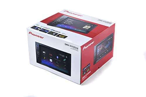 Pioneer DMH-A240DAB Mechafree 6.2” touchscreen multimedia player with Smartphone Mirroring. Bluetooth, DAB/ DAB+ Digital Radio, 13-band GEQ