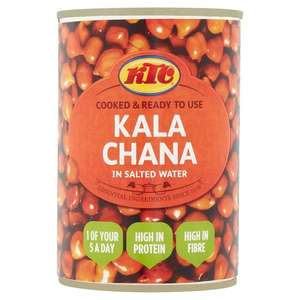 KTC Kala Chana 400g 45p (10 for £4.50)@ Sainsbury's