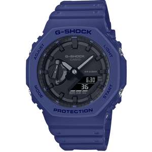Casio G-Shock Blue CasiOak GA-2100-2AER Watch, £50.96 with code @ Hillier Jewellers