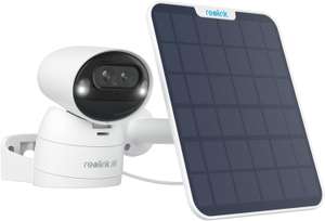 Reolink Argus Track + Solar Panel Security Camera ( tracking / 4K wide angle / tele lens / Colour Night Vision / Wi-Fi ) @ ReolinkEU / FBA