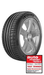Michelin (205/55/R16) PILOT SPORT 4 X 4 fitted Tyres - £323.96 (£273.96 after cashback from Michelin) @ ATS Euromaster