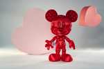 Disney Love & hearts red Mickey Mouse - July Edition, 35 cm Plush soft toy in Gift Box