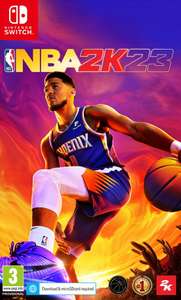 NBA 2K23 - Nintendo Switch - £22.99 (physical with download) +free C&C or £4.99 delivery @ Game