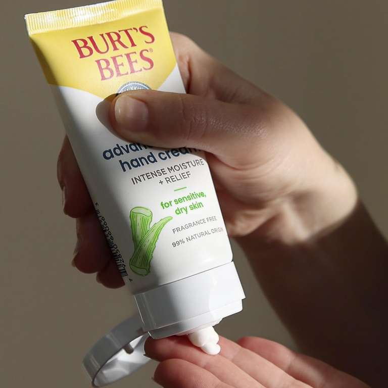 Burt’s Bees Advanced Care Hand Cream for sensitive, dry skin, with Aloe Vera & Shea Butter 70ml (S&S £5.82/£5.50)