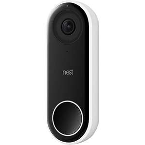 Google Nest Hello Video DOORBELL (wired) - Red-Rock-UK FBA