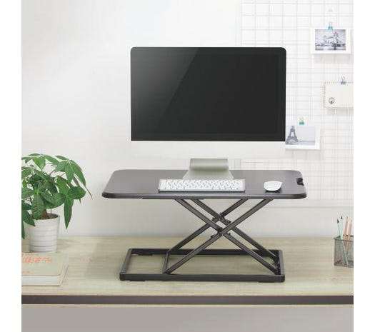 ProperAV Slim-Profile Sit or Stand Up Desktop Workstation with Five Height Settings for £59.99 delivered using code @ Office Outlet