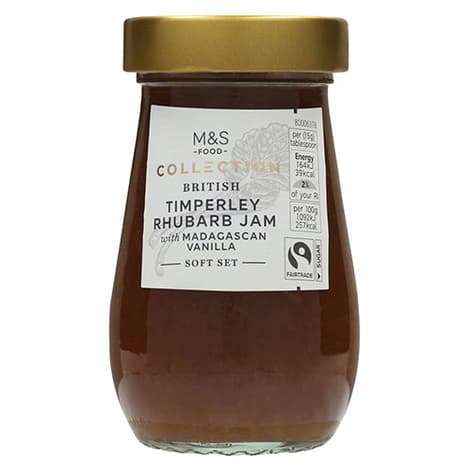 Timperley Rhubarb Jam, Marks and Spencer at Oadby