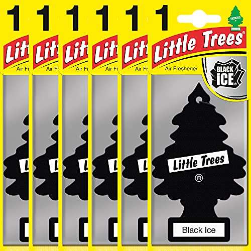 Little Trees Air Freshener Tree MTZ04 Black Ice Fragrance Six pack - £5.54 / New Car - £5.88 @ Amazon Prime Exclusive