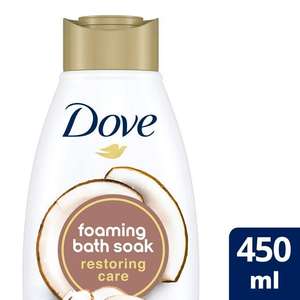 Dove Restoring Care Bath Soak 450ml £3 @ Sainsbury's