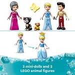 LEGO 43206 Disney Princess Cinderella and Prince Charming's Castle Doll House