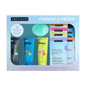 Freeman Renew & Relax Face Mask Kit £5 + £1.50 click and collect @ Lloyds Pharmacy