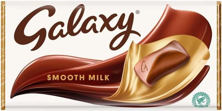 Galaxy Smooth Milk Chocolate Bar 100g £1.15 sub and save