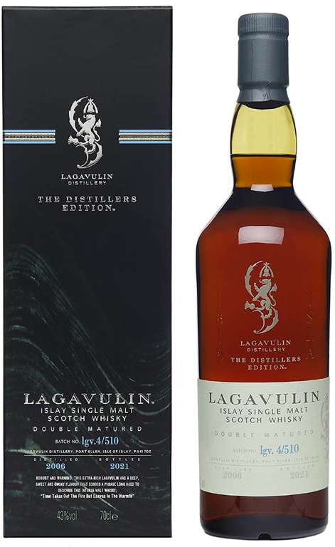 Lagavulin 2021 Distillers Edition Whisky - £80.99 (With Code) - Delivered @ Malts